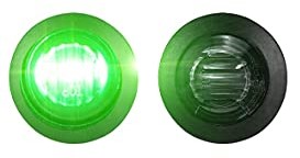 Smoked Green Bullet Light