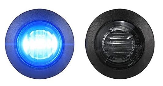 Smoked Blue Bullet light