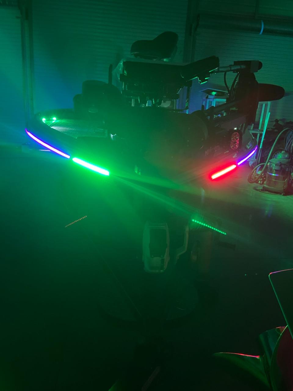 Rub Rail Navigation Lights