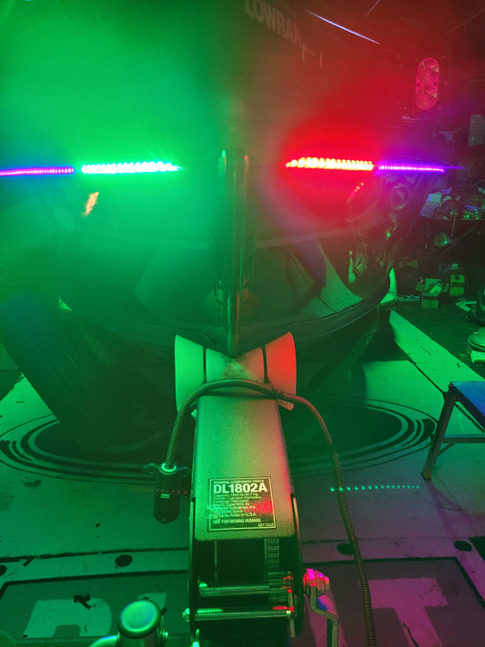 Rub Rail Navigation Lights